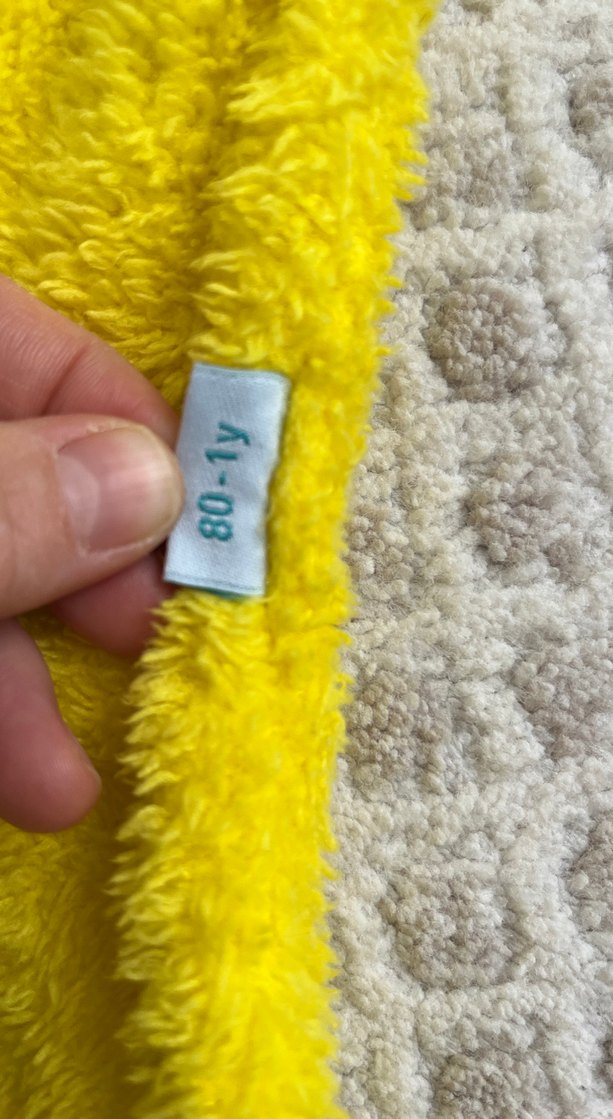 Nakışlı Sarı Bebek Tulumu - Görsel 3