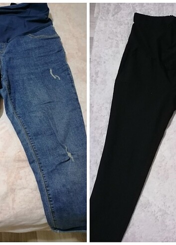 l Beden Hamile kot pantolon