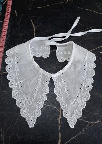 kırık Beyaz Nakışlı Bebek Yaka yetişkin için - Görsel 2