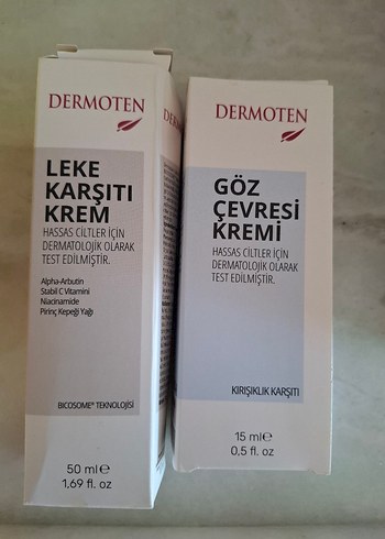 Dermoten Anti Blemish ve Göz Çevresi Kremi - Görsel 6