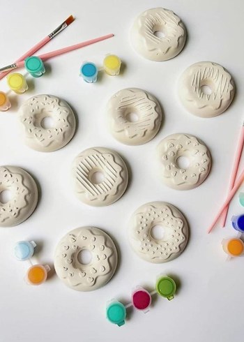 Beyaz Pastel Parti Süsleme Seti - Görsel 3