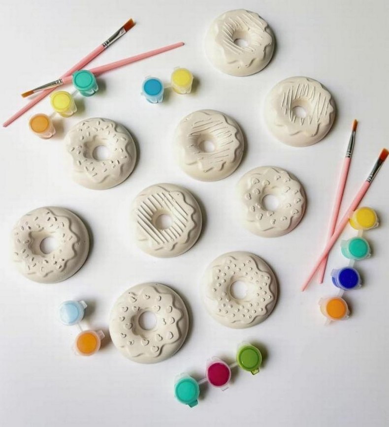 Beyaz Pastel Parti Süsleme Seti - Görsel 3