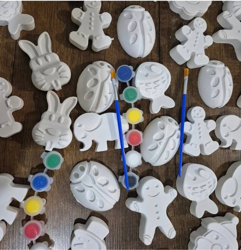 4LÜ OBJE FIRCA BOYA SET - Görsel 3