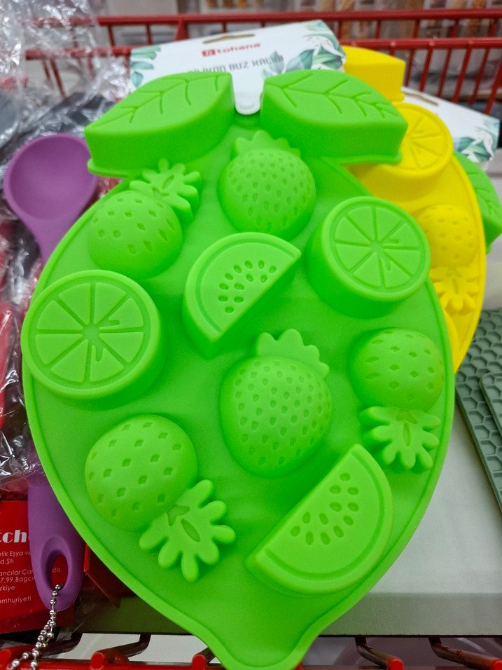 Kaktüs Şekilli Yeşil Kek Kalıbı - Görsel 5