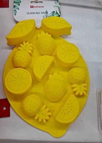 Renkli Meyve Desenli Silikon Kek Kalıbı - Görsel 2