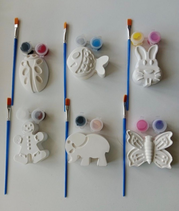 Bohem Tarz El Boyama Seramik Seti - Görsel 2