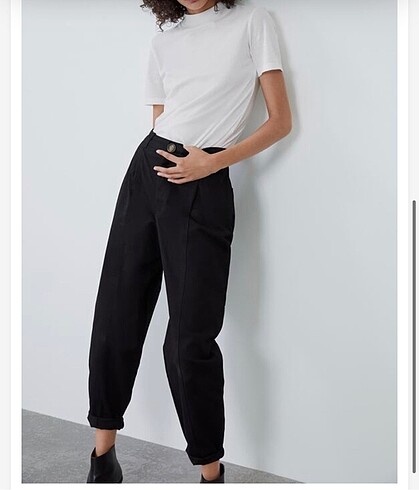 Zara Zara Siyah Pantolon