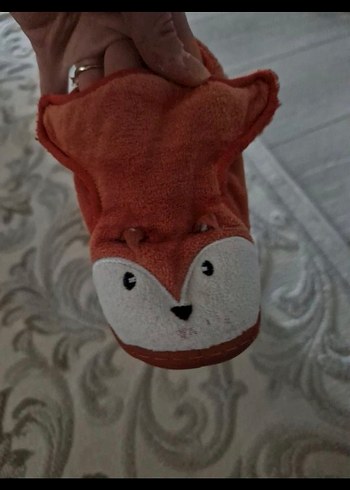 Kahverengi Kürklü Erkek Çocuk Ev Terliği first step - Görsel 4