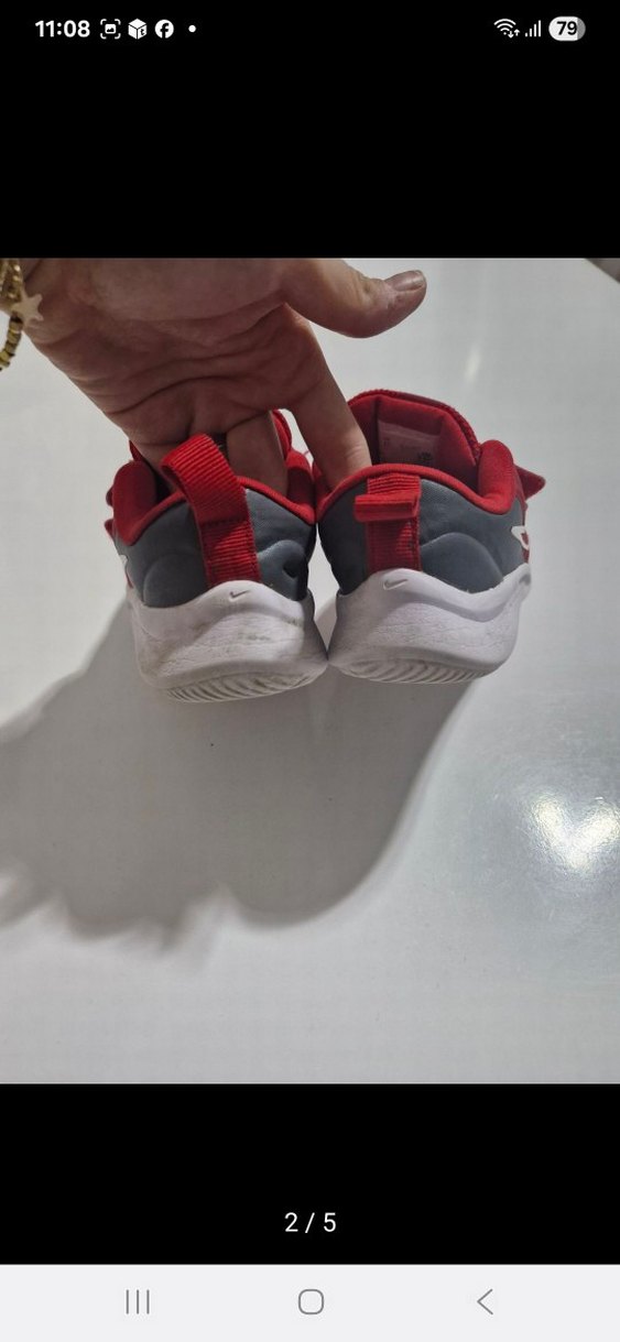 Kırmızı Çocuk Spor Ayakkabı nike - Görsel 2