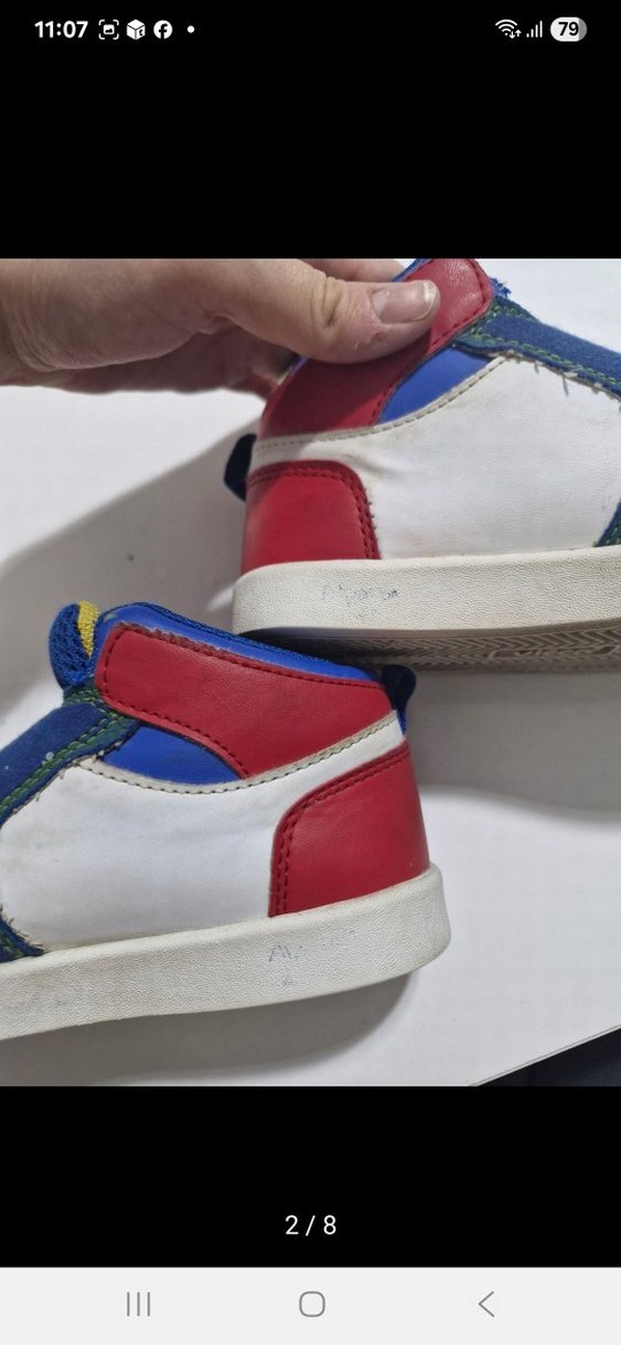 vicco Çocuk Çok Renkli Cırt Cırtlı Spor Ayakkabı - Görsel 2