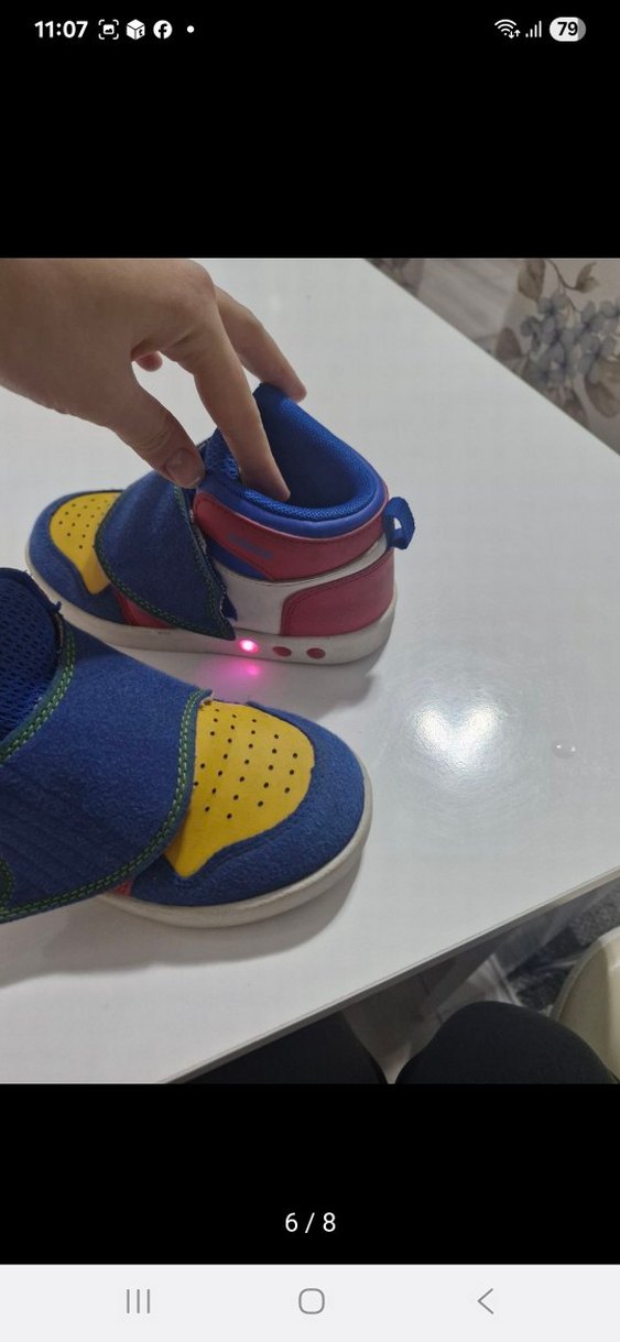 vicco Çocuk Çok Renkli Cırt Cırtlı Spor Ayakkabı - Görsel 5