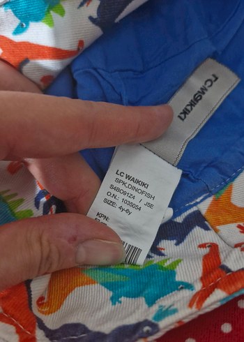 Lcw Renkli Tie-Dye Desenli Çocuk Şapkası - Görsel 3