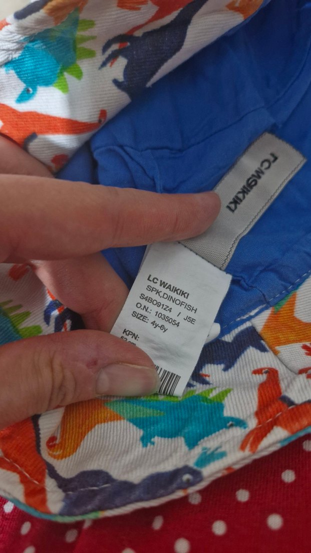 Lcw Renkli Tie-Dye Desenli Çocuk Şapkası - Görsel 3