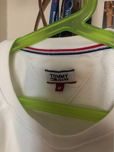 m Beden beyaz Renk Tommy Jeans İşlemeli Sweatshirt