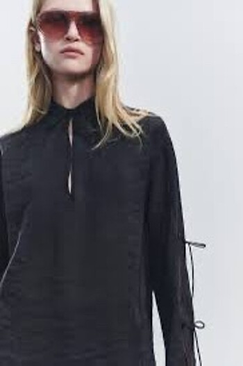 m Beden Zara fiyonklu tunik