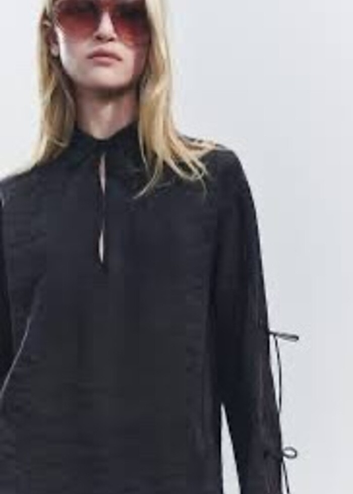 Zara fiyonklu tunik - Görsel 3