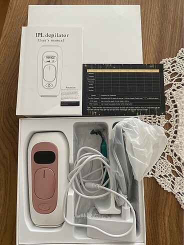IPL lazer cihazı yurt dışından geldi