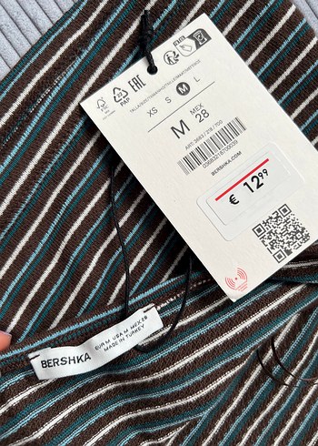 m Beden kahverengi Renk Halter Askılı Top Bluz
