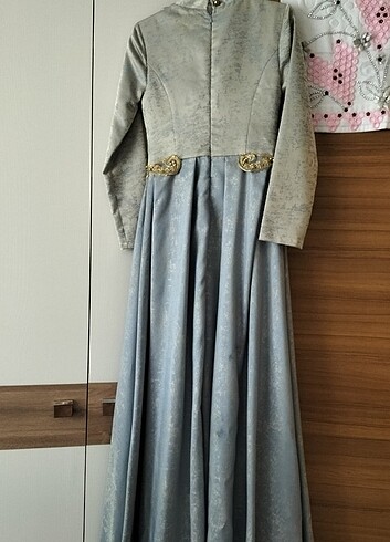 Zara İşlemeli Tesettür Abiye