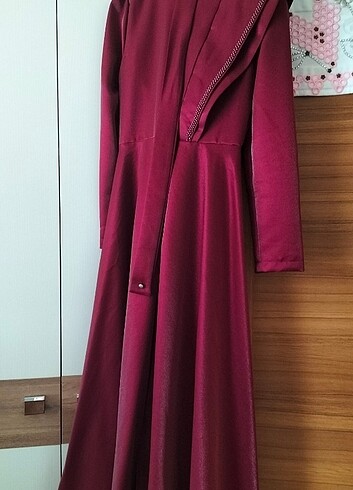 Zara Bordomsu tesettür elbise