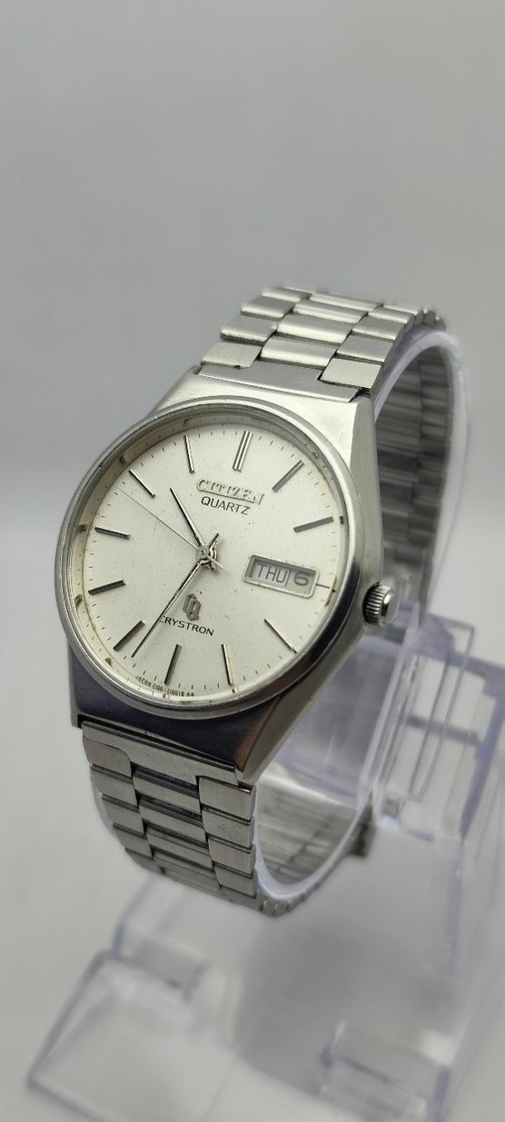 Nadir Citizen Crystron Pilli kol saati - Görsel 3