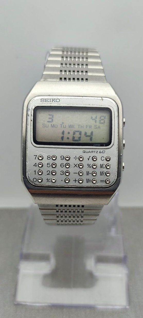 Seiko C153-5007 Calculator Dijital Kol saati - Görsel 2