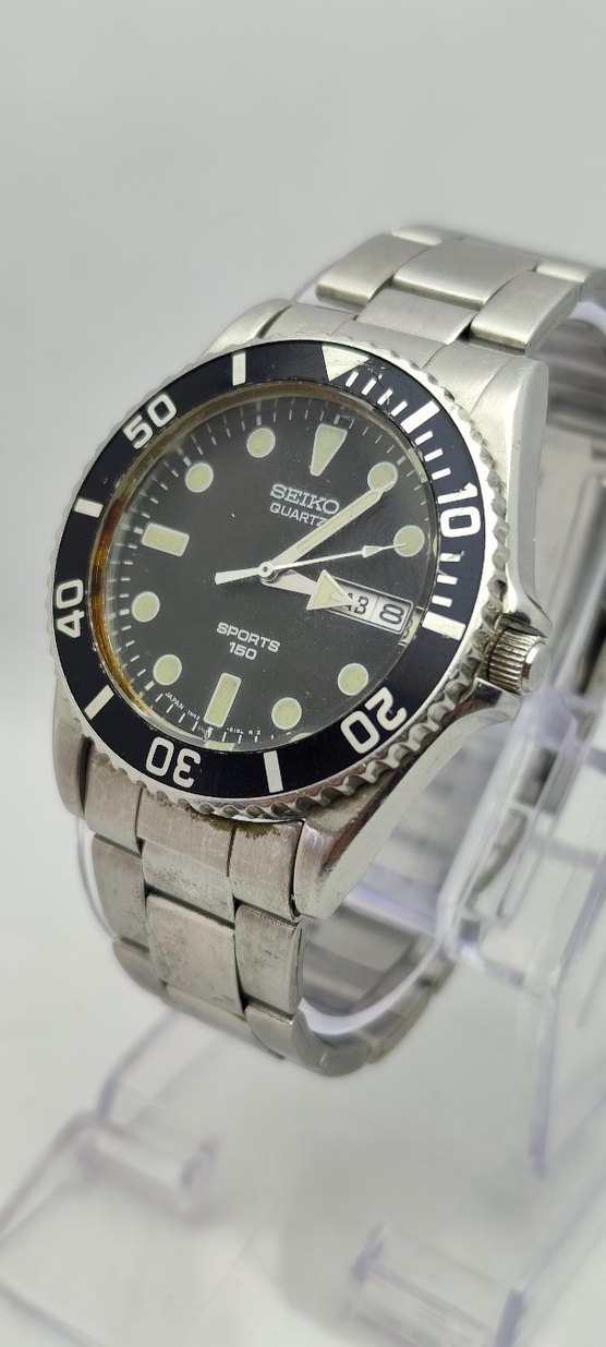 Seiko Diver 150 metre Kol saati - Görsel 3