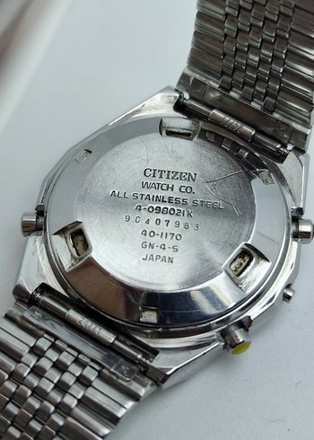 Nadir Vintage Citizen Model:40-1170 Dijital Kol saati - Görsel 7