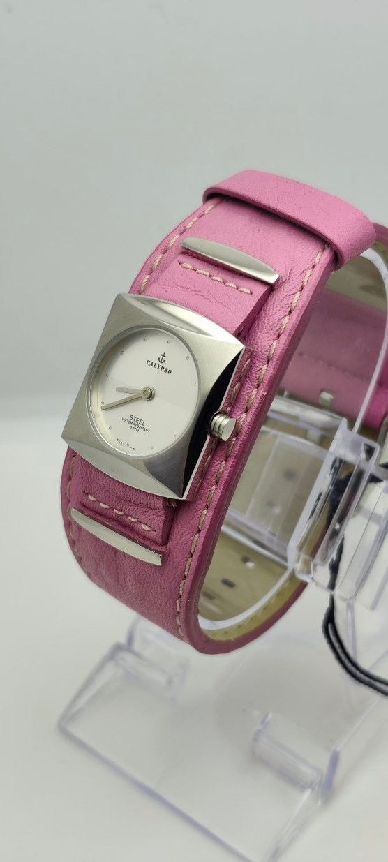 Pembe Kemerli Kadın Kol Saati Calypso - Görsel 3