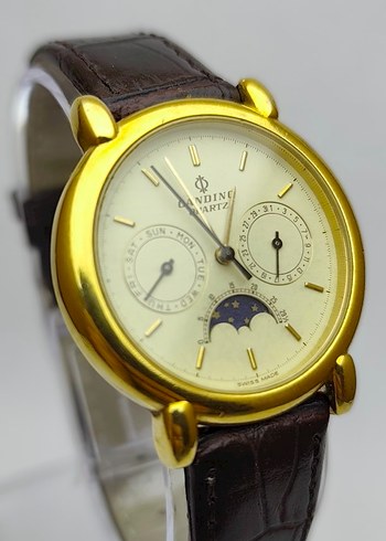 Candino Mehtaplı Kol saati Swiss Made - Görsel 2