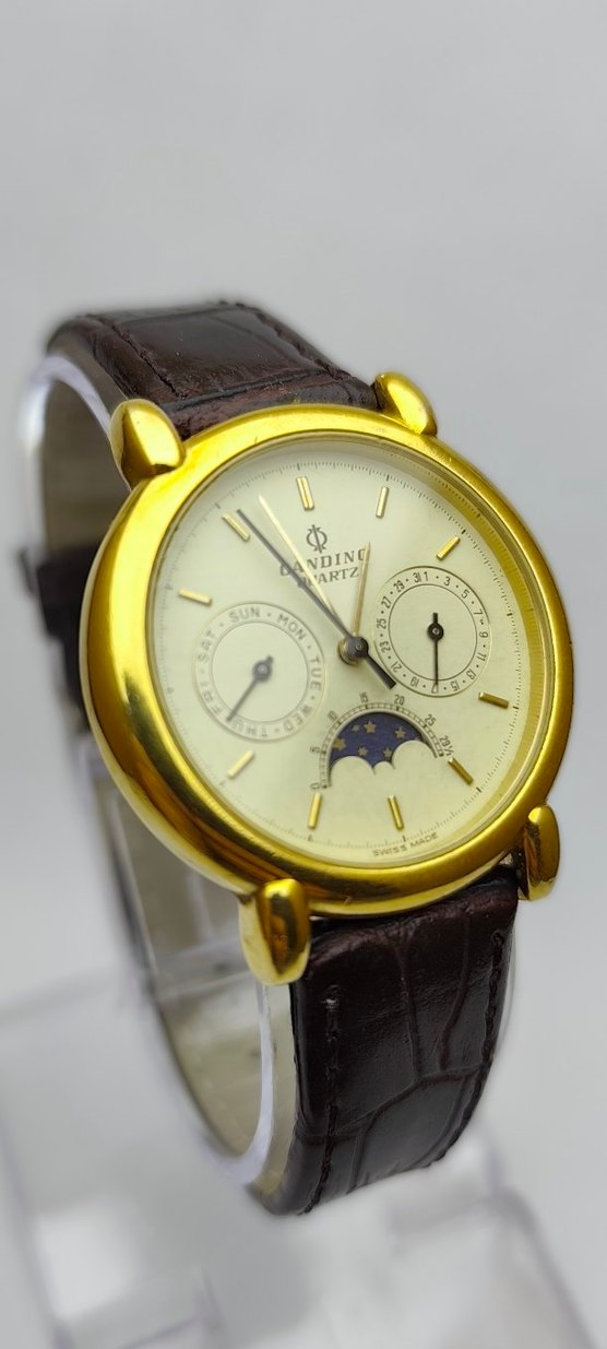 Candino Mehtaplı Kol saati Swiss Made - Görsel 2