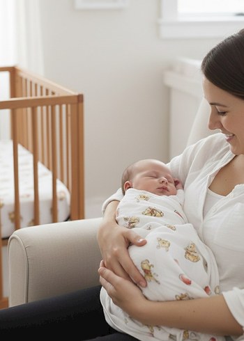 Beyaz Winnie the Pooh Baskılı Pamuk Bebek Battaniyesi

nuvomi.co - Görsel 3