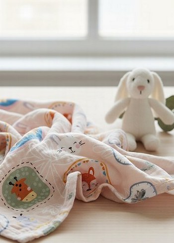 Safari müslin battaniye - Görsel 4