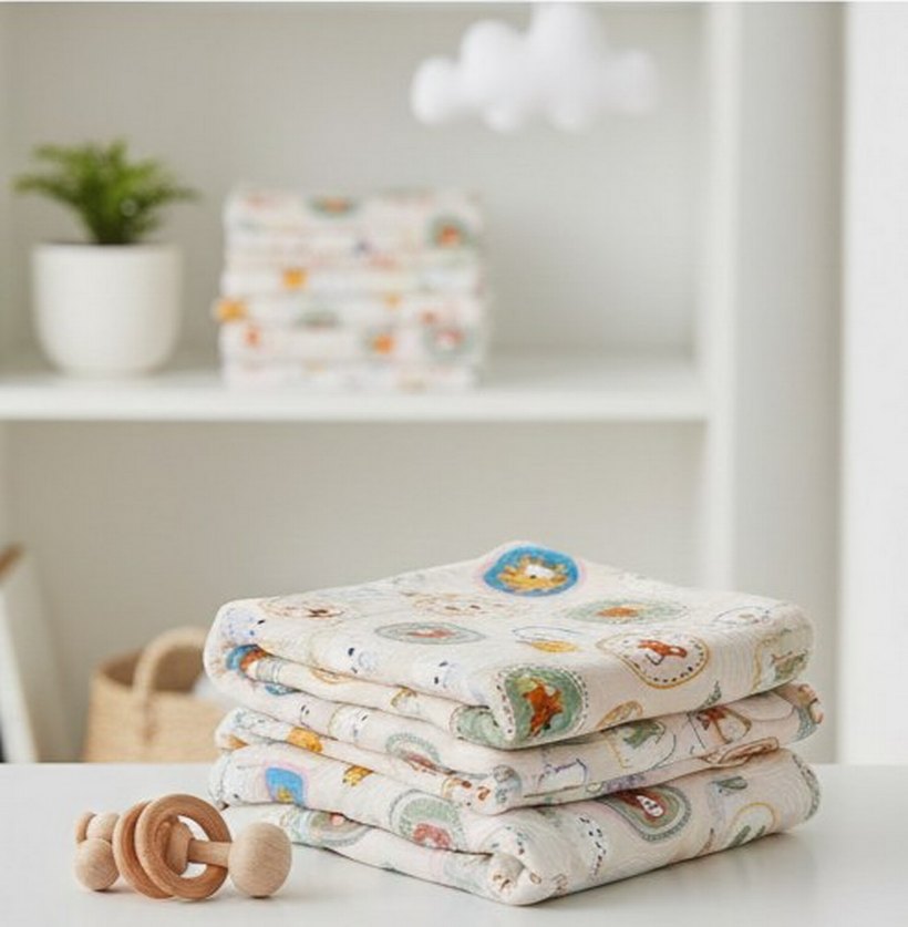 Safari müslin battaniye - Görsel 2