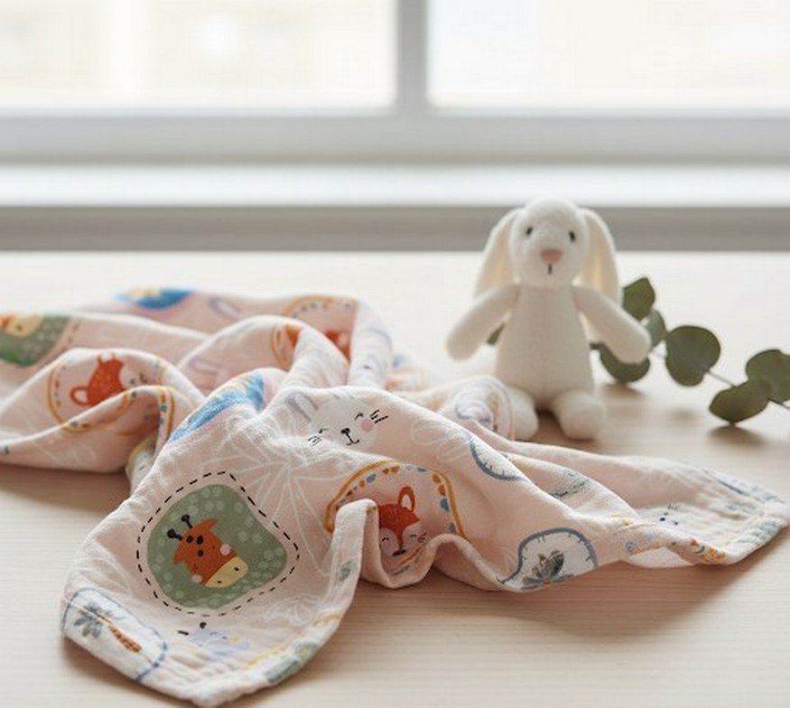 Safari müslin battaniye - Görsel 4