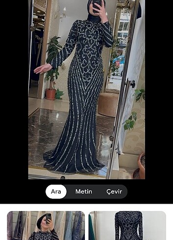 42 Beden Pınar şems Şevval tasarım elbise 