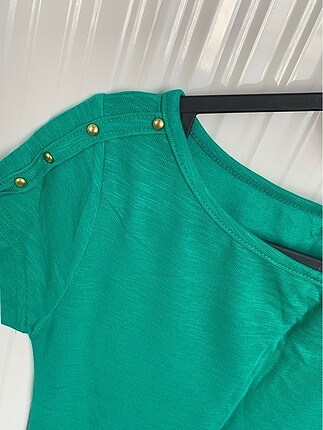 Diğer Zümrüt yeşili bluz