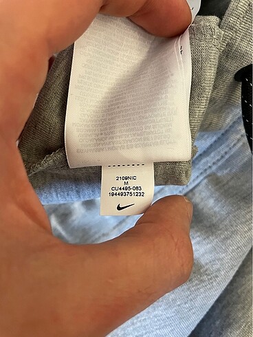 m Beden gri Renk Eski Sezon Gri Nike Tech Fleece