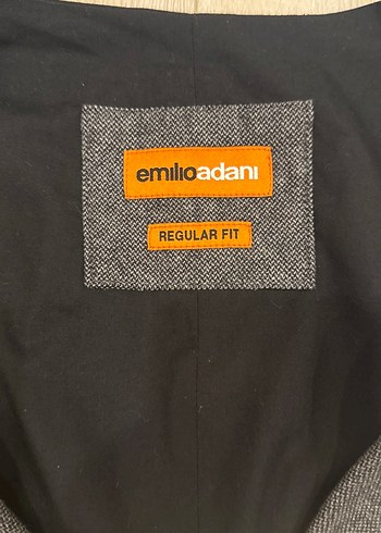 Düğmeli Gri Erkek Yün Yelek - Görsel 2