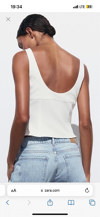 Zara Zara önü fiyonklu top