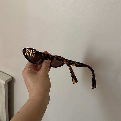 Miu Miu Miu miu leopar gözlük