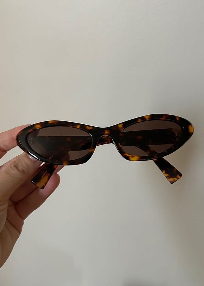 Miu miu leopar gözlük - Görsel 4