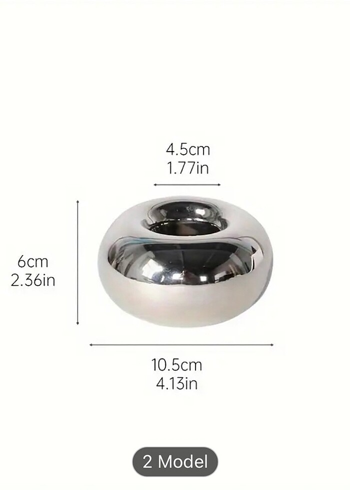 Metal mumluk - Görsel 4