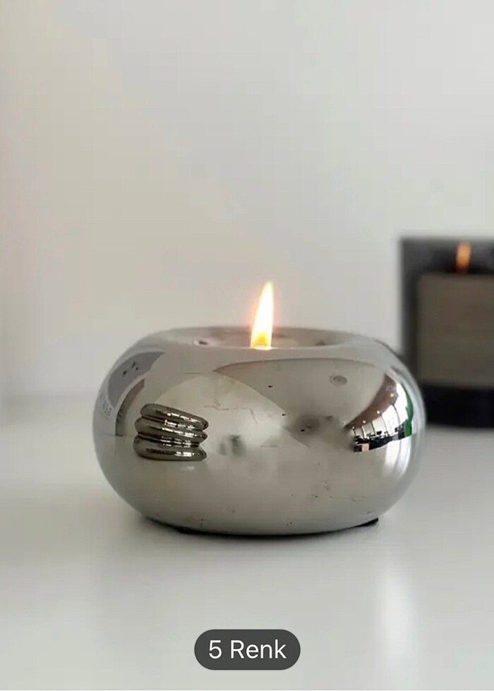 Metal mumluk - Görsel 2