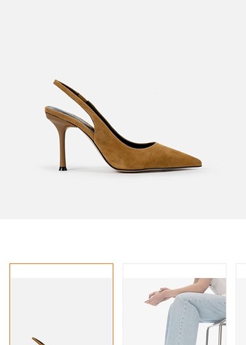 İpekyol süet topuklu - Görsel 4