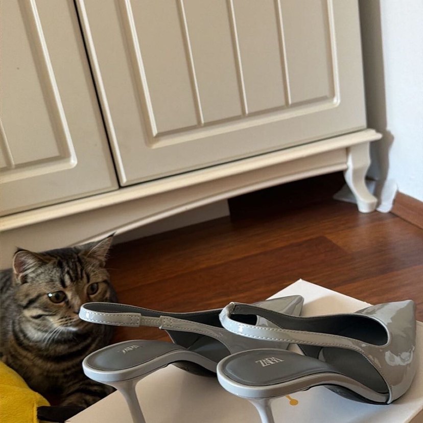 Zara topuklu ayakkabi - Görsel 3