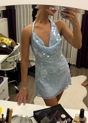 Shein Pullu İbiza Elbise - Görsel 2