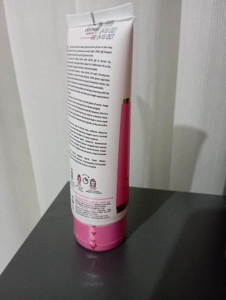 Dermokil Gül Özlü Jel maske 75 ml - Görsel 3