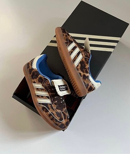 Wales boner X adidas samba leopard??