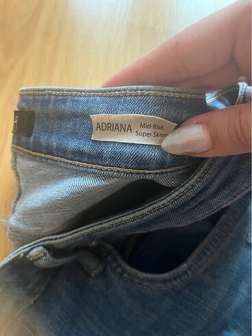 31 Beden mavi Renk Mavi Jean